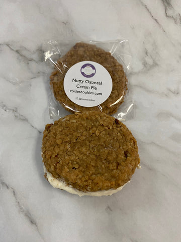 Nutty Oatmeal Cream Pie Cookie (1 Doz)